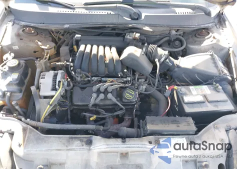 2003 Mercury Sable Gs from USA, damaged, VIN 1MEFM58U43A610466